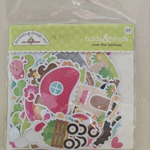 Odds & Ends Over the Rainbow Pink Party Cutouts